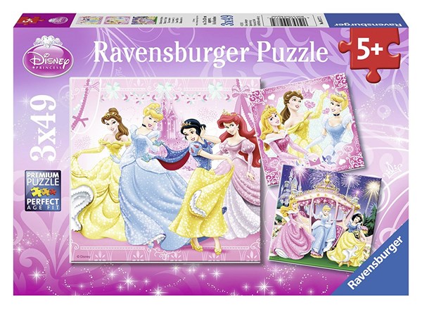 Ravensburger (09277) - "Snow White and her Friends" - 49 piezas