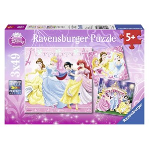 Ravensburger (09277) - "Snow White and her Friends" - 49 piezas