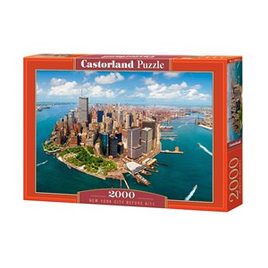 Castorland (C-200573) - "New York City before 9/11" - 2000 piezas