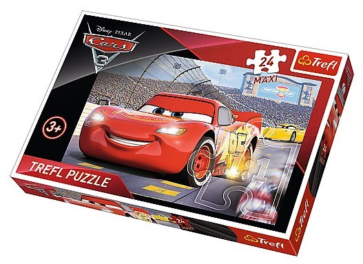 Trefl (14250) - "Cars 3" - 24 piezas