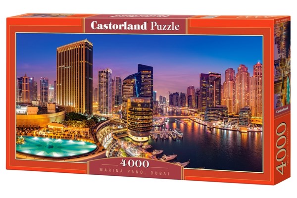 Castorland (C-400195) - "Marina Pano, Dubai" - 4000 piezas