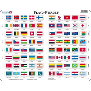 Larsen (L2-GB) - "Flags - GB" - 80 piezas