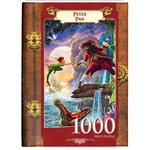 MasterPieces (71660) - Steve Crisp: "Peter Pan (Book Boxes)" - 1000 piezas