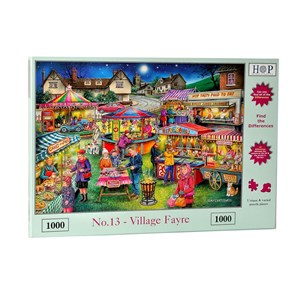 The House of Puzzles (4395) - "Village Fayre" - 1000 piezas