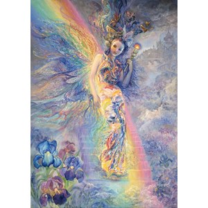 Grafika (T-00290) - Josephine Wall: "Iris, Keeper of the Rainbow" - 1500 piezas