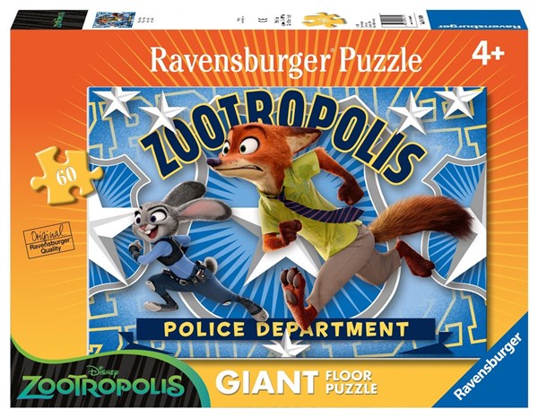 Ravensburger (05474) - "Judy & Nick" - 60 piezas