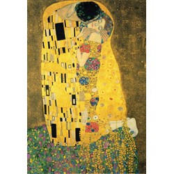 Grafika (00055) - Gustav Klimt: "The Kiss, 1907-1908" - 12 piezas