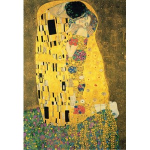 Grafika (00055) - Gustav Klimt: "The Kiss, 1907-1908" - 12 piezas
