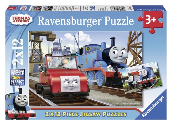Ravensburger (07568) - "Thomas & Friends" - 12 piezas
