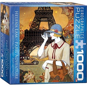 Eurographics (8000-0517) - Helena Lam: "Paris Adventure" - 1000 piezas