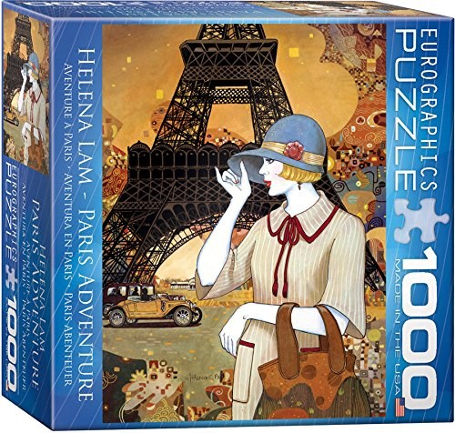 Eurographics (8000-0517) - Helena Lam: "Paris Adventure" - 1000 piezas