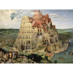 Puzzle Michele Wilson (A516-1000) - Pieter Brueghel the Elder: "The Tower of Babel" - 1000 piezas