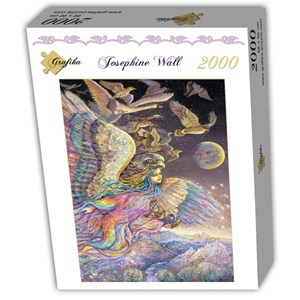 Grafika (T-00329) - Josephine Wall: "Ariel's Flight" - 2000 piezas