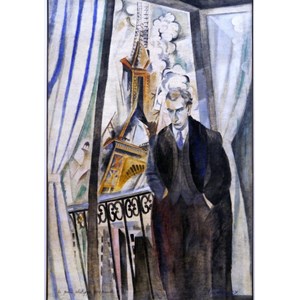 Grafika (00316) - Robert Delaunay: "Le Poète Philippe Soupault, 1922" - 1000 piezas
