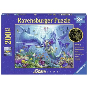 Ravensburger (13678) - "Luminous Underwater Paradise" - 200 piezas