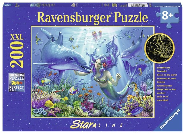 Ravensburger (13678) - "Luminous Underwater Paradise" - 200 piezas