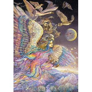 Grafika (T-00330) - Josephine Wall: "Ariel's Flight" - 1500 piezas