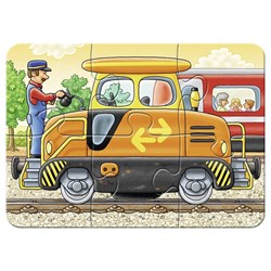 Ravensburger (06954) - "At Work" - 2 4 6 8 piezas