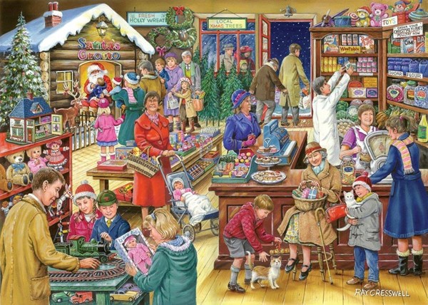The House of Puzzles (3169) - "No.9, Christmas Treats" - 500 piezas