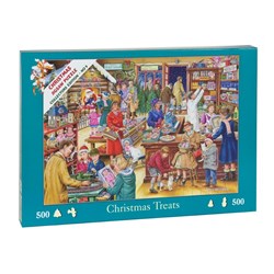 The House of Puzzles (3169) - "No.9, Christmas Treats" - 500 piezas