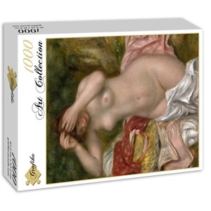 Grafika (01898) - Pierre-Auguste Renoir: "Bather Arranging Her Hair, 1893" - 1000 piezas