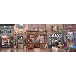 Art Puzzle (4420) - James Lee: "Cafe Walk I" - 1000 piezas