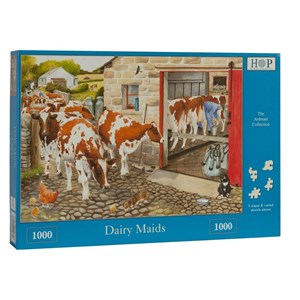 The House of Puzzles (2858) - "Dairy Maids" - 1000 piezas