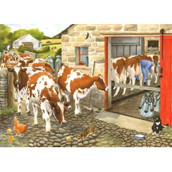 The House of Puzzles (2858) - "Dairy Maids" - 1000 piezas