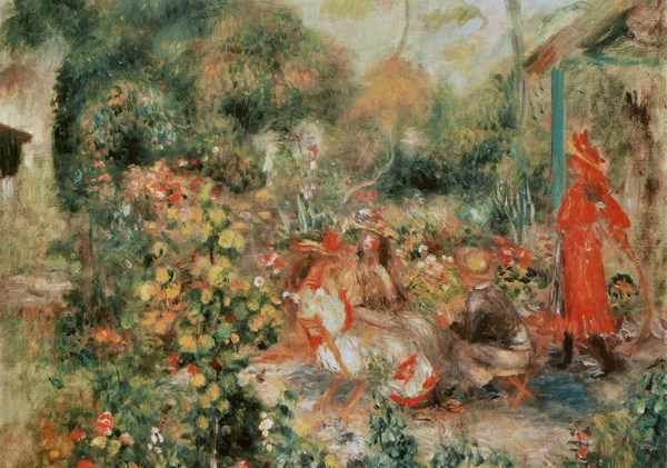 Grafika (00264) - Pierre-Auguste Renoir: "Jeunes Filles dans un Jardin, 1893-1895" - 1000 piezas