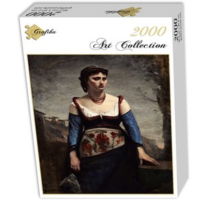 Grafika (01979) - Jean-Baptiste-Camille Corot: "Agostina, 1866" - 2000 piezas