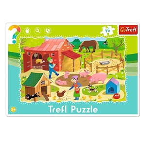 Trefl (31216) - "The Farm" - 15 piezas