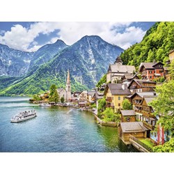 Ravensburger (13687) - "Hallstatt, Austria" - 500 piezas