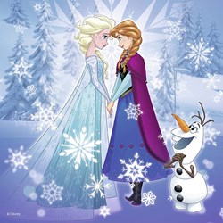 Ravensburger (07003) - "Frozen" - 25 36 49 piezas