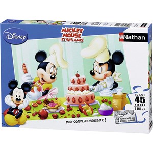 Nathan (86465) - "Mickey, Baking Day" - 45 piezas