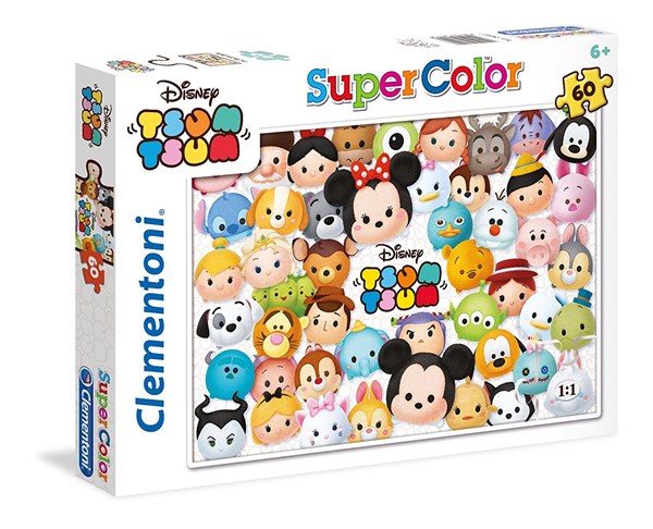 Clementoni (26951) - "Tsum Tsum" - 60 piezas