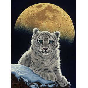 Grafika (02409) - Schim Schimmel, William Schimmel: "Moon Leopard" - 2000 piezas