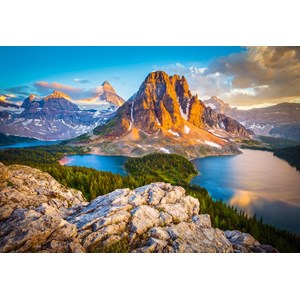 Castorland (C-103423) - "Assiniboine Vista, Banff National Park, Canada" - 1000 piezas