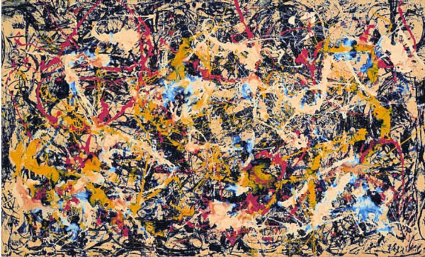 Pomegranate (AA558) - Jackson Pollock: "Convergence, 1952" - 1000 piezas