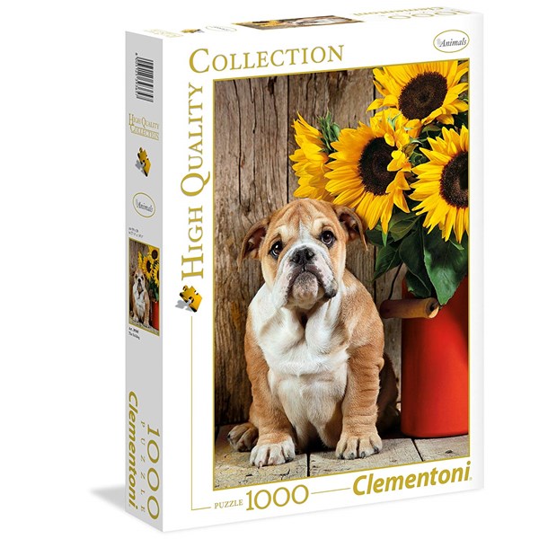 Clementoni (39365) - "The Bulldog" - 1000 piezas