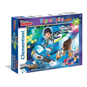 Clementoni (24052) - "Miles" - 24 piezas