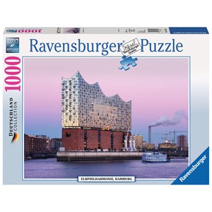 Ravensburger (19784) - "Elbphilharmonie Hamburg" - 1000 piezas