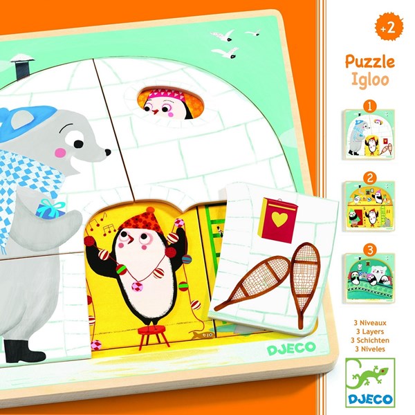 Djeco (01485) - "Igloo" - 6 piezas