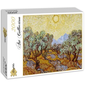 Grafika (01173) - Vincent van Gogh: "Olive Trees, 1889" - 2000 piezas