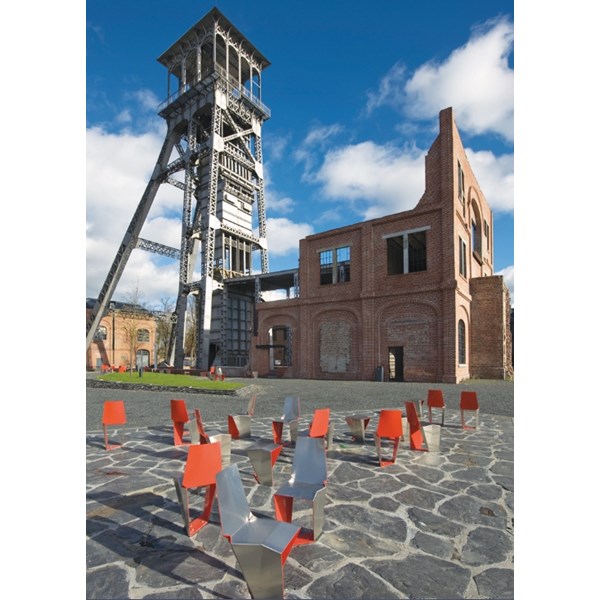 PuzzelMan (561) - "Belgium, Mine Winterslag Genk" - 1000 piezas