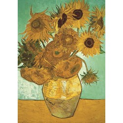Jumbo (18396) - Vincent van Gogh: "Sunflowers" - 500 piezas