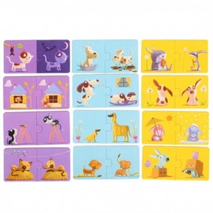 Djeco (08162) - "Duo of Opposites" - 2 piezas