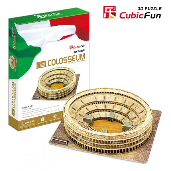 Cubic Fun (MC055H) - "Italy, Rome, The Coliseum" - 84 piezas