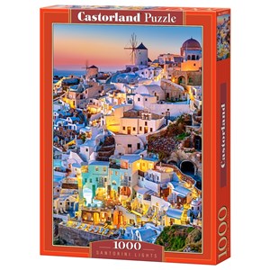 Castorland (C-103522) - "Santorini Lights" - 1000 piezas