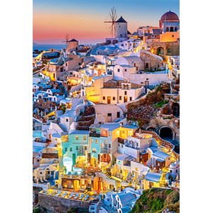 Castorland (C-103522) - "Santorini Lights" - 1000 piezas