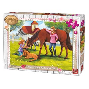 King International (05297) - "Girls & Horses" - 100 piezas